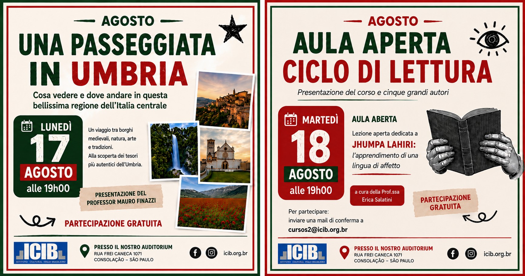 Evento gratuito Presencial 